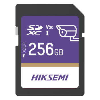 Tarjeta SD / 256 GB / 100 MB/s Lectura / 90 MB/s Escritura / Clase 10 U3 V30 / 3D TLC NAND / Videovigilancia 24/7