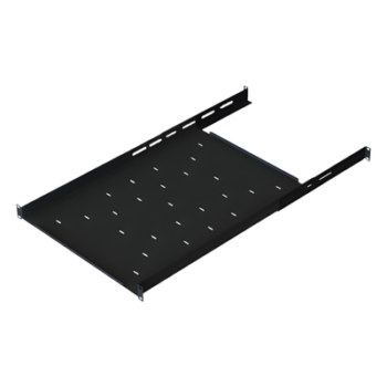 Charola Ajustable para Rack / 19" / 1U / Profundidad 633-816 mm (2.08-2.68 ft) / Acero Calibre 16 / Carga 44 kg (97 lb)
