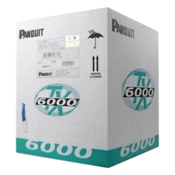 Bobina Cable UTP / Categoría 6 Mejorado / 305 m (1000 ft) / 23 AWG / 4 Pares / PVC CM / Reelex