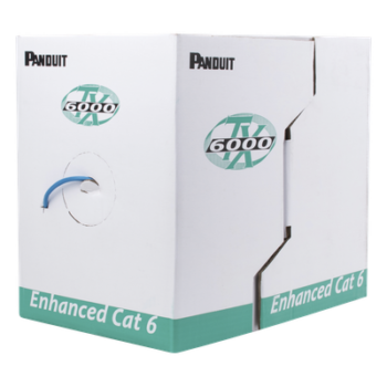 Cable UTP / Categoría 6 Mejorado / 305 m (1000 ft) / 23 AWG / LSZH / 4 Pares / 250 MHz / PoE