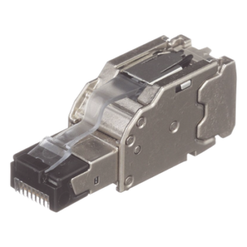 Plug RJ45 Blindado / Terminación en Campo / Cat6A Certificable / 22-26 AWG / -40°C a 85°C / Paquete 10 Piezas