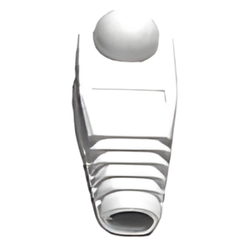 Bota de Protección / 27.5 mm / Cable 6.0 mm / RJ45 / TC-5 TC-6 / Plástico Blanco