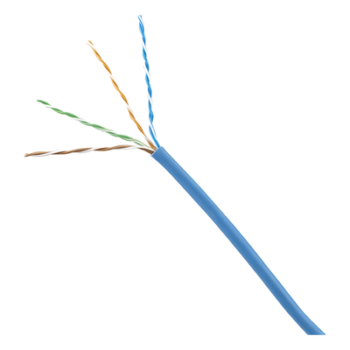 Cable UTP Cat 6 / 24 AWG / 305 m (1000 ft) / LSZH / Cobre sólido / 250 MHz / PoE