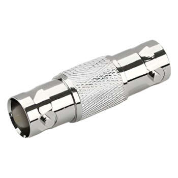 Adaptador Coaxial / BNC Hembra a BNC Hembra / 75 Ohm / Barril / 32.5 mm / 1.27 ft