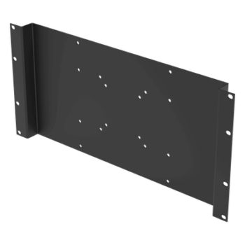 Montaje para Monitor / VESA 75x75 a 200x200 / Rack 19" / 5U / Acero / Pintura Electrostática Negra