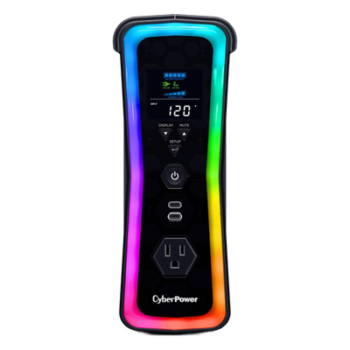 UPS Línea Interactiva / 1500 VA / 1000 W / Onda Senoidal Pura / 13 Salidas NEMA 5-15R / AVR 86-148 Vca / USB / RGB