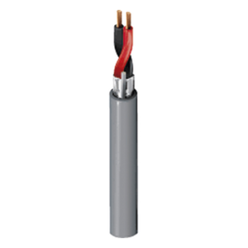 Cable multipropósito / 2x16 AWG / Blindado / 305 m (1000 ft) / CMR Riser / Gris
