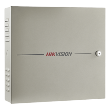 Controlador de Acceso / 4 Puertas / 8 Lectores Huella y Tarjeta / 100,000 Tarjetas / 300,000 Eventos / TCP-IP / Integración Video / Gabinete con Fuente 12V DC 8A