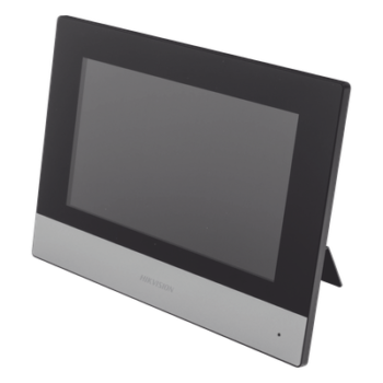 Monitor IP WiFi Touch Screen / Pantalla 7" / Resolución 1024 x 600 / Wi-Fi 2.4 GHz / Ethernet 10/100 Mbps / PoE Estándar / Audio Bidireccional / Integración 16 Cámaras IP 2 MP
