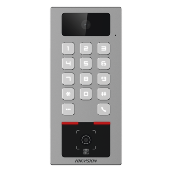 Terminal de Control de Acceso / Lector QR Exterior / Videoportero 2 MP / IP65 & IK09 / 100,000 Tarjetas / 300,000 Eventos / Bluetooth y App