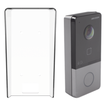 Kit Videoportero IP / 2 Megapixel / PoE IEEE802.3af / IP65 / WDR 129° / 1 Departamento / 6 Monitores / 128 Tarjetas Mifare / 1 Salida Relay / -40°C a +53°C (-40°F a +127°F)