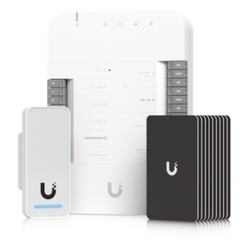 Kit de Control de Acceso / Ethernet Gigabit / PoE++ 50W / NFC 13.56 MHz ISO / 1 Puerta / 6.9 x 5 x 1.3'