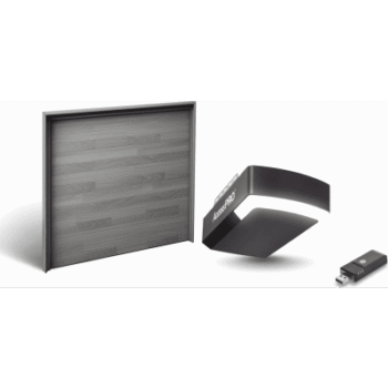 Kit Puerta de Garage 20x8 Pies / Insulada 43 mm / Motor FS1000M 1/2 HP / Interfaz WiFi ACCESSWIFI / Incluye 3 Controles