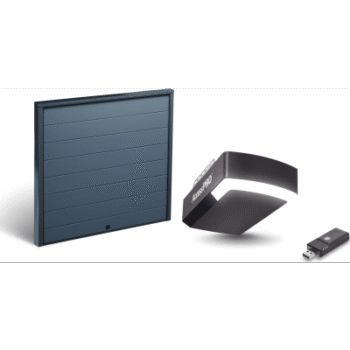 KIT COMPLETO Incluye /Puerta D/ Garage / APDOORL 12x7 Pies / Lisa Linea Central / Insulada / Interfase ACCESSWIFI / Motor FS1000M / 1/2HP / Fuerte/Silencioso/Luz LED/Motor DC .