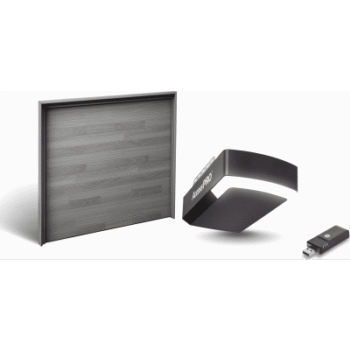 Kit Puerta de Garage 9x7 Pies / Insulada 43 mm / Motor FS1000M 1/2 HP / Interfaz WiFi ACCESSWIFI / Incluye 3 Controles