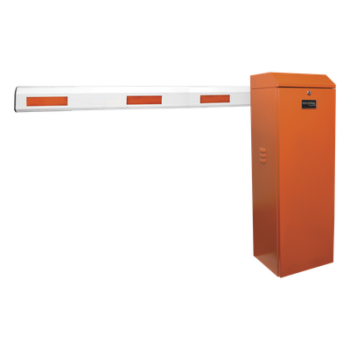 Kit de Barrera Vehicular Izquierda Color Naranja y Brazo de 3 m