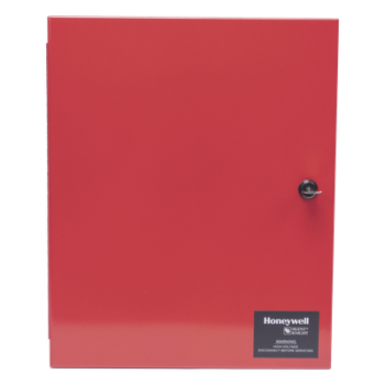 Fuente de Alimentación Remota Direccionable / 6 A / 4 Salidas NAC o Auxiliar 24 VCC / Gabinete Rojo / 12.25' x 16' x 3'