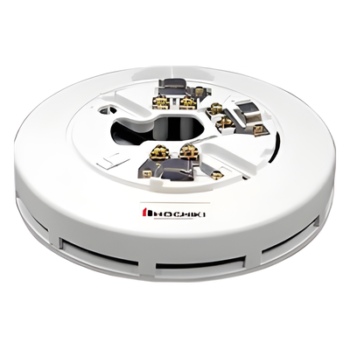 Base con Sirena para Detectores Análogos / 85 dB / Protocolo DCP / 18 mA / 24 VCC / 6" (152 mm)