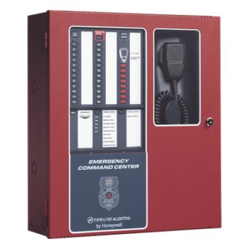 Centro de Comando de Emergencia / 50 W Ampliable a 100 W / 8 Circuitos de Entrada / 14 Mensajes Grabados / Micrófono Supervisado / Listado UL 2572 y UL 864