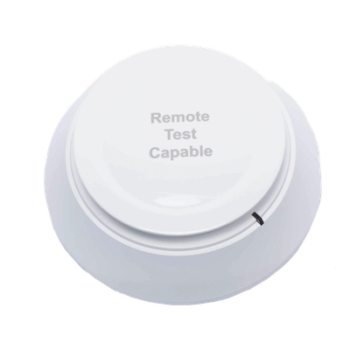 Detector de Humo Direccionable / Tecnología Fotoeléctrica IDP / Sensibilidad Programable / Direccionamiento Decimal / Compatible IFP y RFP / Color Blanco