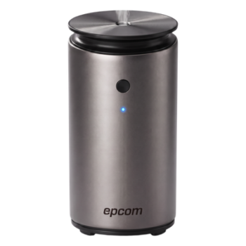 Difusor de Aromas Portátil / 20 ml / Atomización Sin Agua / Cobertura 45 m³ (1,589 ft³) / Batería Recargable Type-C / 3 Modos / Aluminio