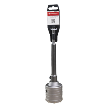 Broca Pasamuros SDS / 65 mm / Extensión 220 mm / Triple Filo / Carburo de Cobalto / Concreto