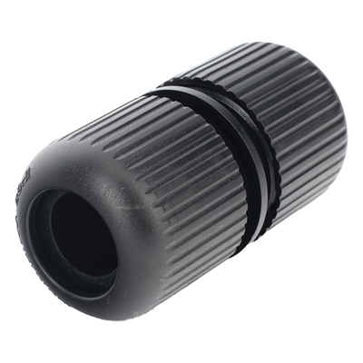 Protector Exterior IP68 / Conector Plug 12 Vcc / Cámaras Turbo HD / Polvo y Agua / Negro