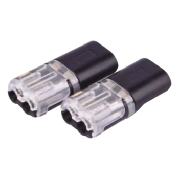 Conectores enchufables / 2 pines / 22-18 AWG / 0.35-0.75 mm² / 25 piezas / -20°C a +80°C
