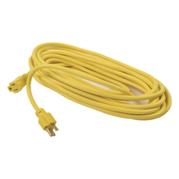 Extensión Eléctrica de Uso Rudo / 10 m (32.8 ft) / 127 V CA / 10 A Máximo / Calibre 16 AWG / NEMA 5-15R / NOM 003