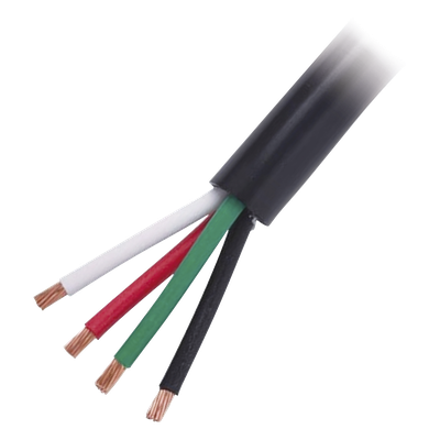 Cable de Uso Rudo / 4 Conductores / Calibre 18 AWG / 600 V / Rollo 100 m (328.1 ft)