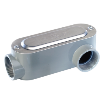 Condulet Tipo LL / 1" (25.4 mm) / Aluminio Diecast / NPT / Volumen 185 cm³ / Hermético / UL 514A