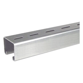 Unicanal Perforado 4 x 4 cm x 3 m / Calibre 16 / Galvanizado Electrolítico.