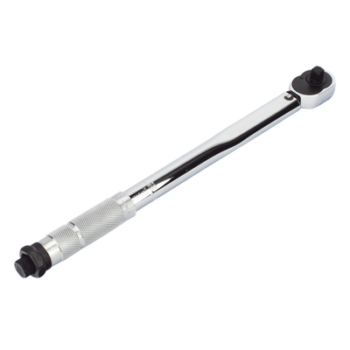 Torquímetro Ajustable con Matraca / Rango 19-110 Nm / Cuadro 3/8" / Acero 40Cr Anticorrosión / Sistema de Seguridad