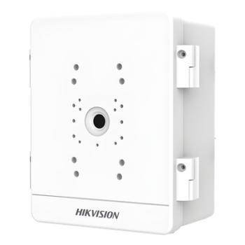 Caja de Seguridad para Videovigilancia / Exterior IP66 / IK10 / 3 Dispositivos / Montaje en Pared o Poste / Polímero Ignífugo UL94-V0