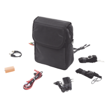 Kit de Accesorios para Probadores de Vídeo / Maleta de Transporte / Fuente 12VDC 2000mA / Cable BNC 30cm / Cinturón Ergonómico / Puntas de Multímetro
