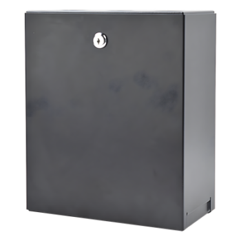 Gabinete de Consolidación / 24 Puertos Keystone / Montaje Pared o Techo Falso / Acero / 256 x 306 x 137 mm