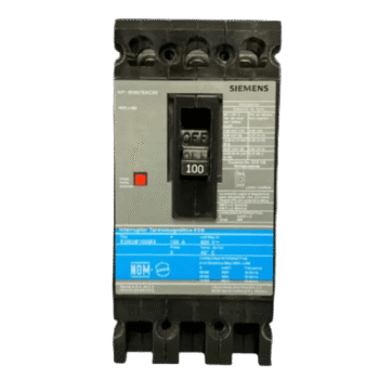 Interruptor Termomagnético / 3 Polos / 100 A / 600 VCA / Capacidad Interruptiva 65 kA / Sin Zapatas Principales