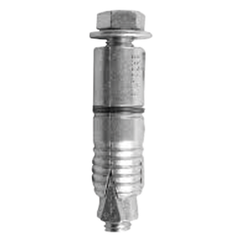 Taquete Expansor Tipo Z / 3/16" x 1 1/2" (38 mm) / Carga a Tensión 80 kg / Zamac Resistente a Corrosión / Tornillo Incluido 1 3/4" (45 mm) / Dureza 82 Rockwell B
