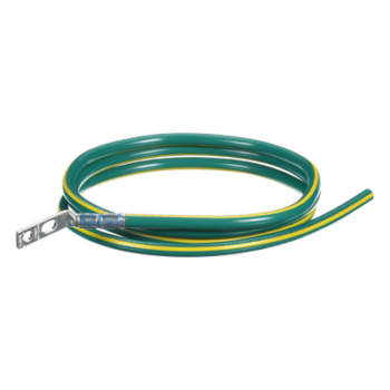 Kit de Jumper de Puesta a Tierra / Cobre 6 AWG / 1.52 m (5 ft) / Conector Htap 2 AWG a 250 kcmil / UL 467 / TIA-607-B