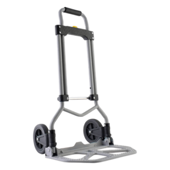 Diablo Plegable / Capacidad 60 kg / Base Acero Antiderrapante / Jaladera Hule Espuma / Llanta Hule Duradera / Despliegue Rápido