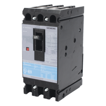 Interruptor Termomagnético / 3 Polos / 125 A / 600 VCA / 18 kA / Sin Zapatas / 400 Hz