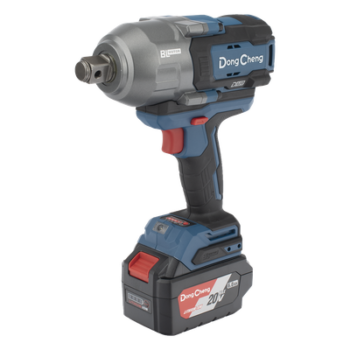 Llave de Impacto Inalámbrica / 20V / Entrada 3/4 in / Par Máximo 1700 Nm / 3 Velocidades / 2 Baterías 6.0 Ah