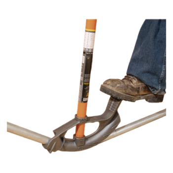 Doblatubos Manual / Hierro Dúctil Fundido / EMT 3/4" e IMC 1/2" / Ángulos 10° a 60° / Pedal Ancho Antideslizante