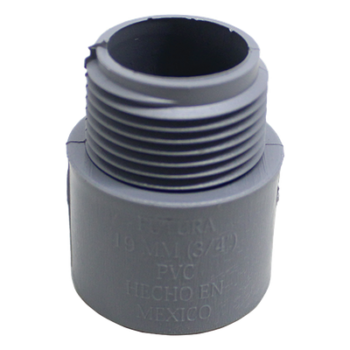 Conector Conduit Cédula 40 / PVC 1" / UL 651 / Hermético / Subterráneo y Exterior