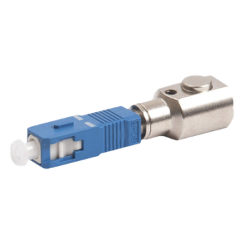 Adaptador de Fibra Óptica Desnuda / Conector SC/PC / Fibra hasta 250 micras / Multimodo y Monomodo / Compatible con OTDR, Medidor de Potencia y VFL