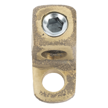 Conector Bornes / Cable 1/0 AWG-250 MCM / Bronce 100% / Baja Resistencia / Sin Soldadura Exotérmica / 0.18x0.16 ft