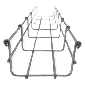 Charola Tipo Malla / Bimetálica Zinc-Aluminio / 54/100 mm / 86 Cables Cat6 / 3 m (9.8 ft) / Uso Exterior y Zonas Húmedas