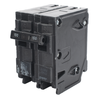 Interruptor Automático Enchufable / 2 Polos / 100 A / 120/240 VCA / 10 kAIC / UL 489