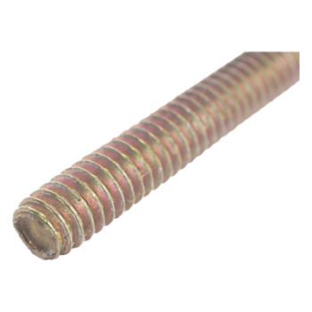 Varilla Roscada Tropicalizada / 3/8" (9.5 mm) x 3000 mm / Acabado Níquel-Cromado / Resistente a Corrosión / Uso Exterior e Industrial