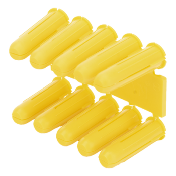 Taquete de Fijación / Doble Expansión Multidireccional / Tornillo 8 mm x 1" (25.4 mm) / 100 Piezas / Carga 50 kg / Rango Térmico -50°C a +80°C